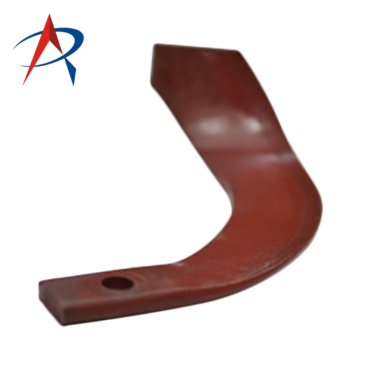 Agricultural spare parts 65Mn tiller blade