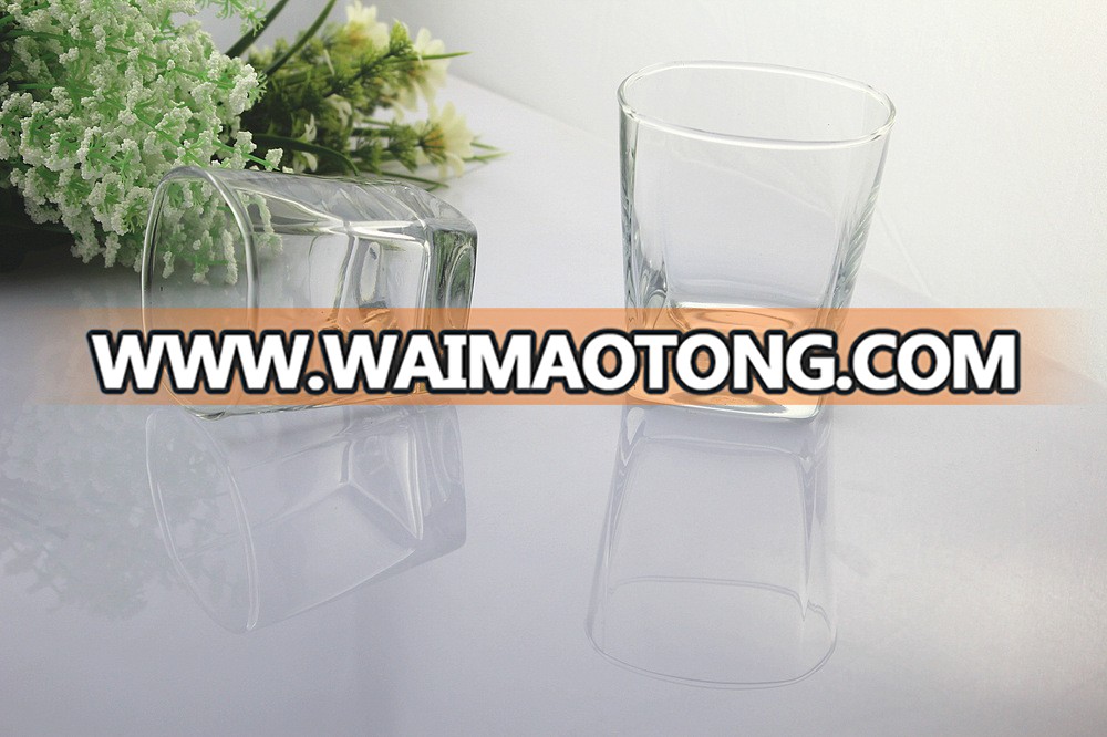 Perfect Whisky Glass or Scotch Glasses Square Shot Glass Cup