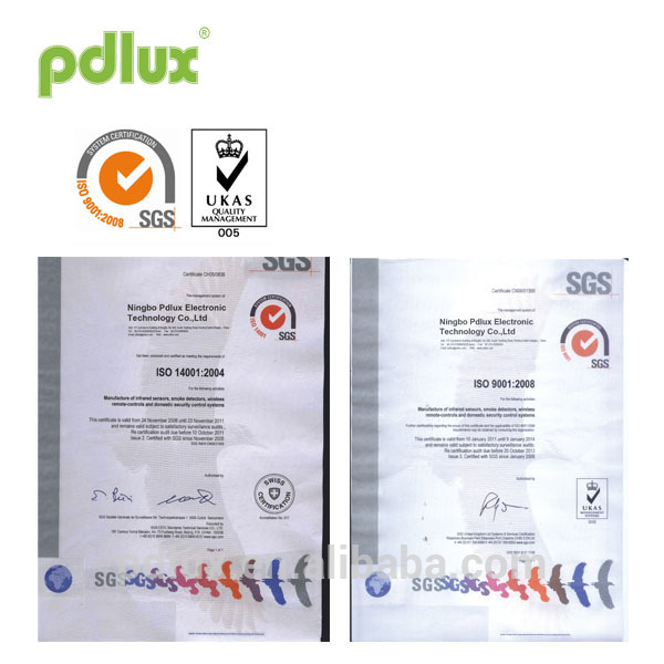 PDLUX wireless smoke alarm PD-SO98A-D