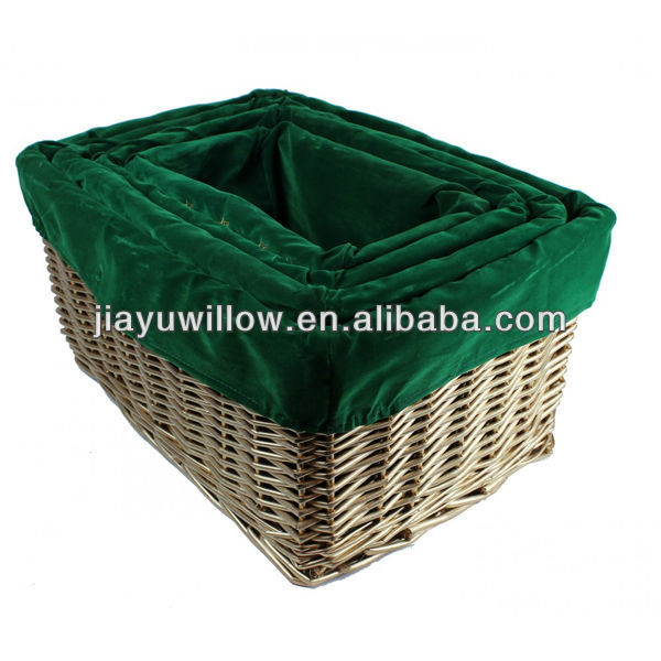 Small round willow easter egg Basket wholesale