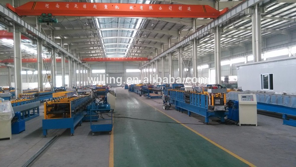 C shape steel purlin forming machine