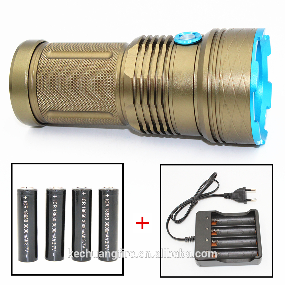 12000 Lumens 12pcs XML T6 LED flashlight Led Camping Light Flashlight