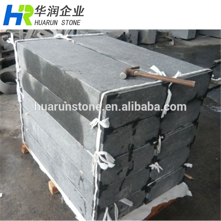 G684 Cheap Price Black Basalt Cube Stone for Sale