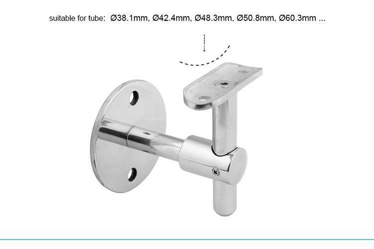 Hot Sale Stainless Steel Adjustable Handrail Bracket