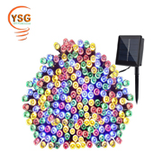 Christmas Lights Outdoor 21ft 50 LED Solar String christmas decoration led light for Home Wedding Party Decoration