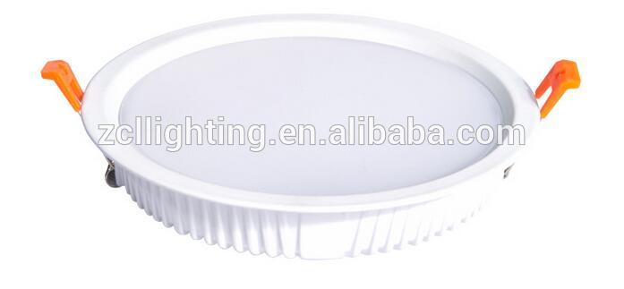 China supplier dongguan lighting 12w 15 watt recessed led down light