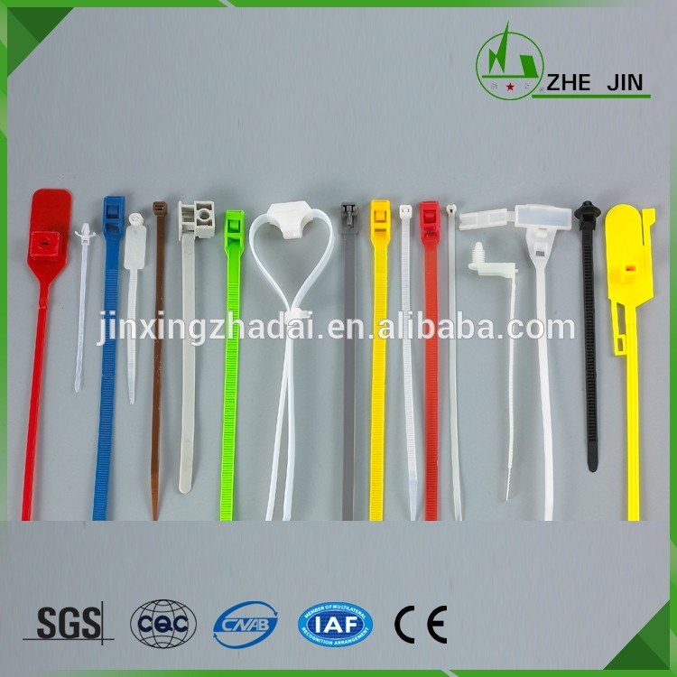 Zhe Jin China Manufacturers High Quality Originality Self Locking Plastic Stainless Steel Cable Tie