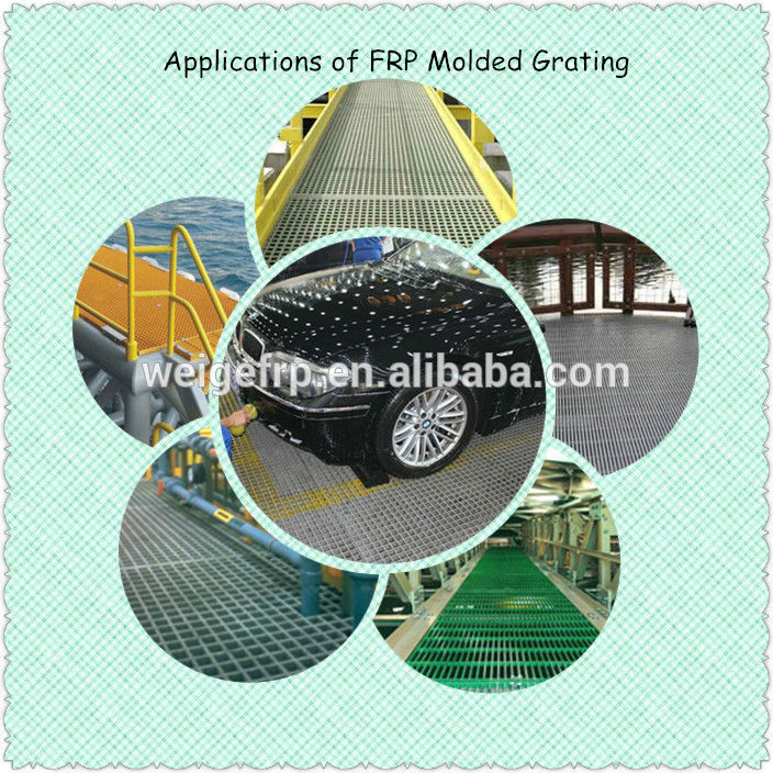 Anti-shock FRP Molded Grating