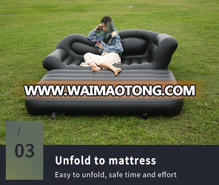 Wholesale folding inflatable 5 in 1 air sofa bed