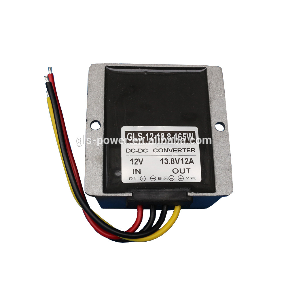 IP 67 12V to 19V 10A step up DC DC converter