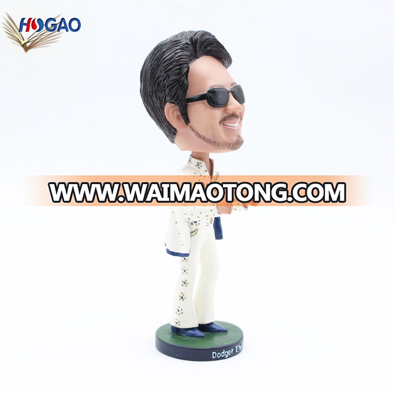 China suppliers new products resin fashion star figurine  bobble head