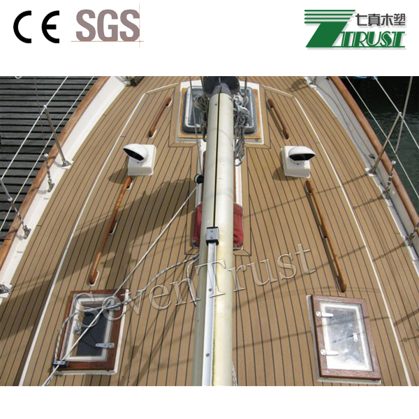 PVC soft boat decking for bare feet friendly in the sun