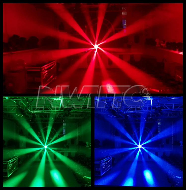 New 6x40w  beam wash zoom kaleidoscope  bee eye led moving head light