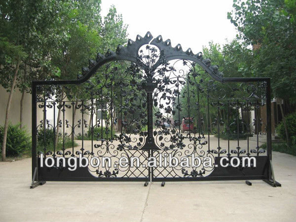 Top-selling newest wrought iron entrance gates