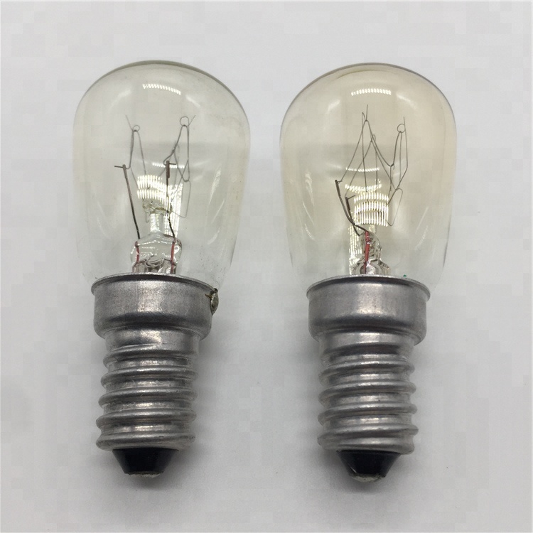 Incandescent ST26 Refrigerator Lamp Indicator Oven Light Bulb 15W