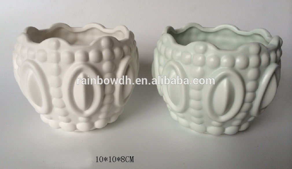 Wholesale ceramic flower pot for home decor