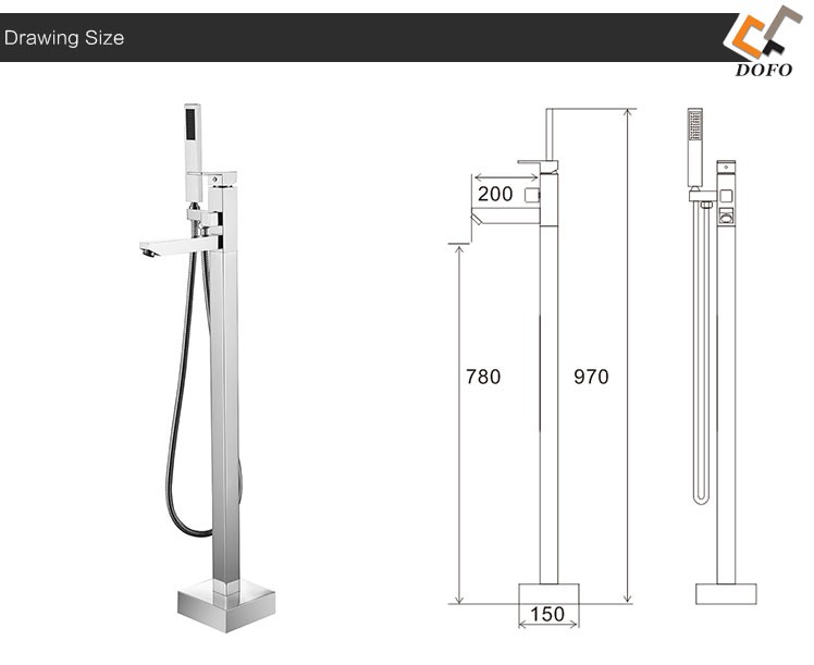 Watermark new products shower room controller cUPC brass faucet