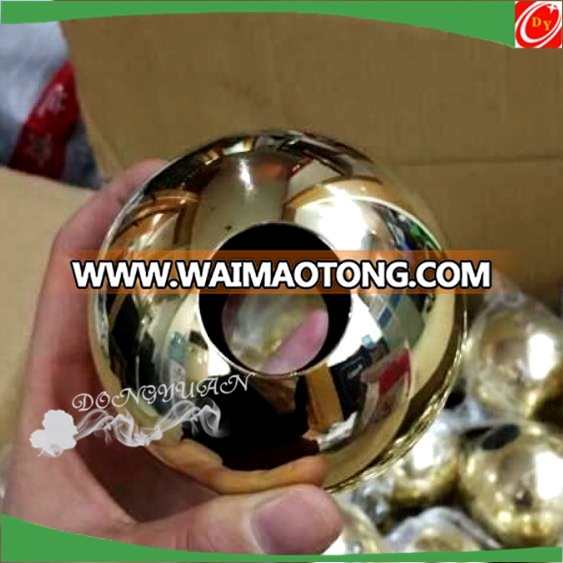 120mm 150mm Hollow Brass sphere with Hole for Craft Decoration