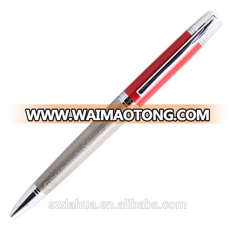 Promotional Logo Customized Promo Metal Pen for gift ball pen