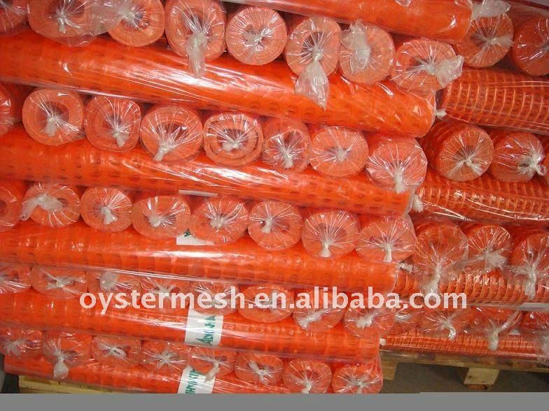 HDPE ORANGE PLASTIC Safety Mesh