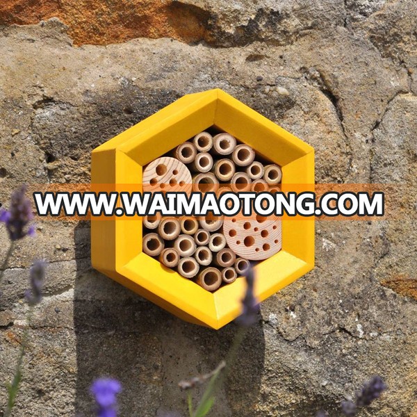 Outdoor Hexagon High Quality Wooden Bee Hive Habitat House