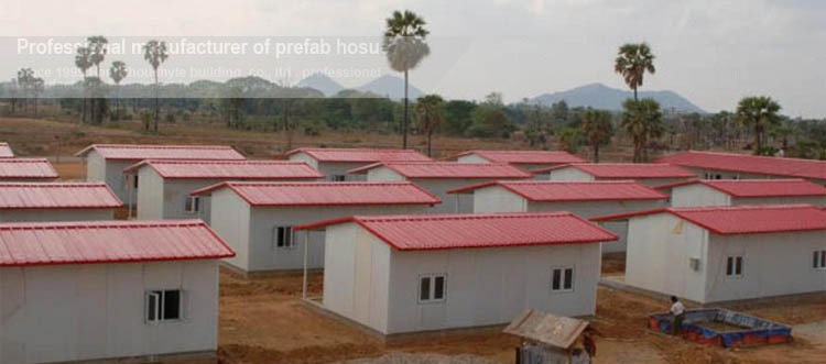 low cost steel prefab house made in china