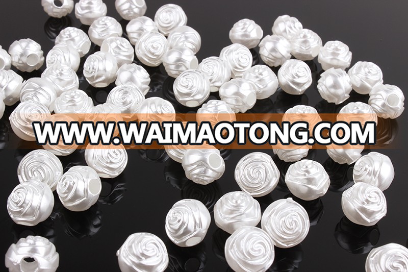 wholesale non-toxic Rose on both sides beads for necklace design