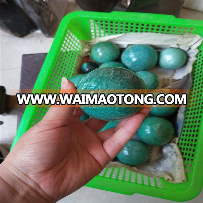 deep color natural amazonite balls ,amazonite  crystal spheres for sale or decoration  or gift