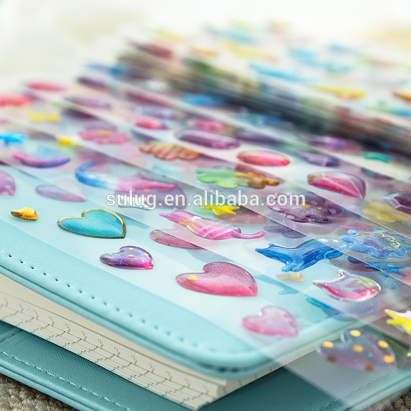 PVC Planner Stickers Photo Album Scrapbook Calendar DIY Diary Planner