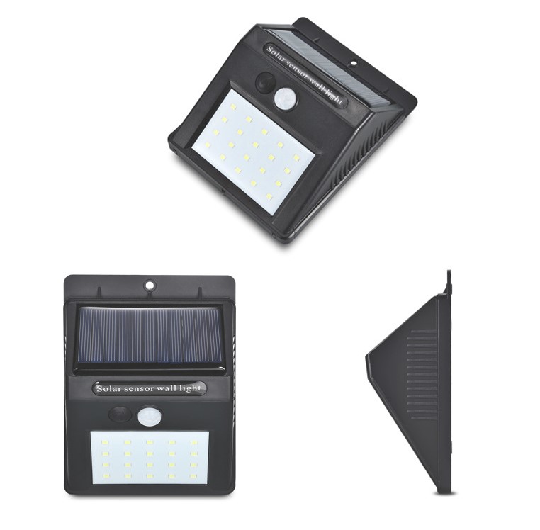 Outdoor ultra-light automatic human induction home solar garden wall lights