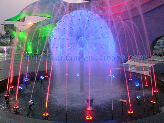 Outdoor Water Features Dancing Dandelion Water Fountain Project Nozzle