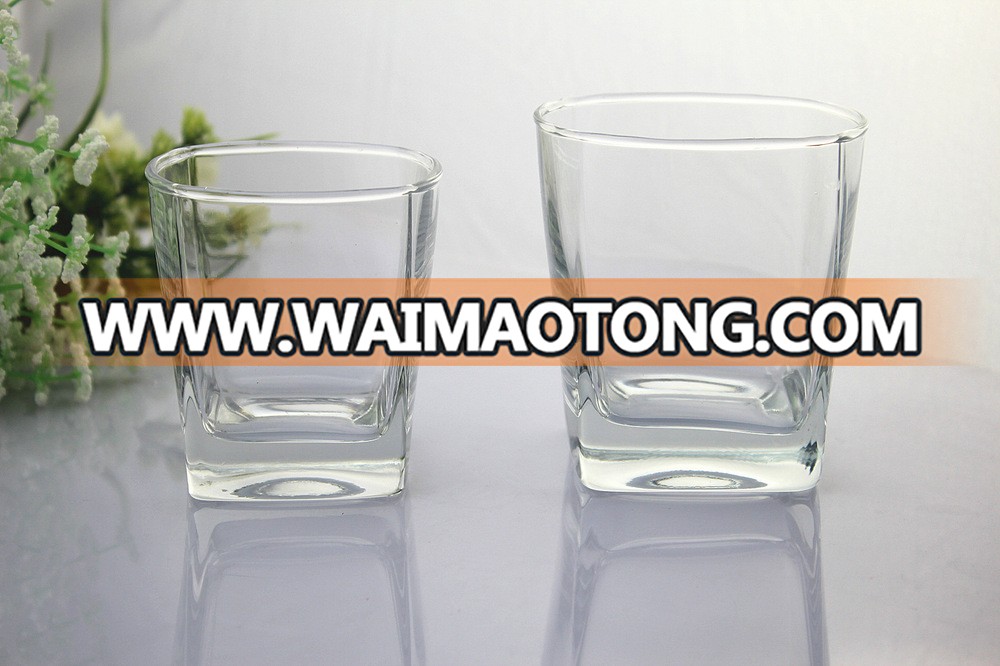 Perfect Whisky Glass or Scotch Glasses Square Shot Glass Cup