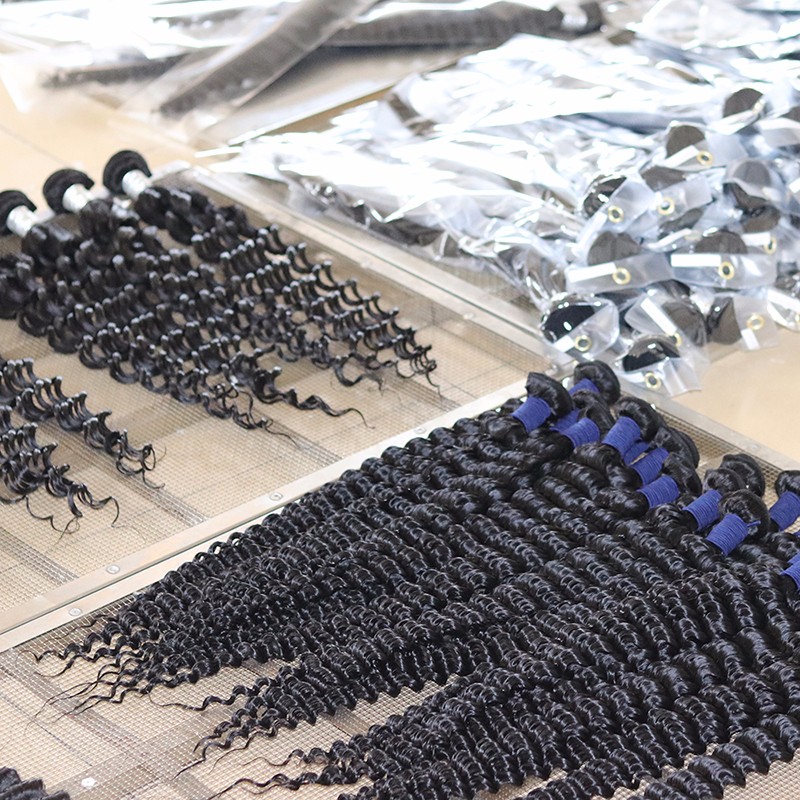 Wholesale High Quality Remy Brazilian Human Hair Afro Kinky Straight Hair Weave Bundles