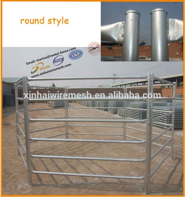 Wholesale Galvanized Used Horse Panel / Portable Horse Stall / Flexible Horse Fence