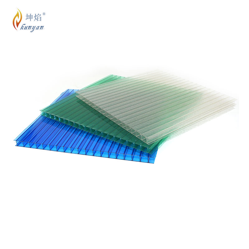 Ten years guarantee 4mm/6mm/8mm/10mm hollow pc sheet