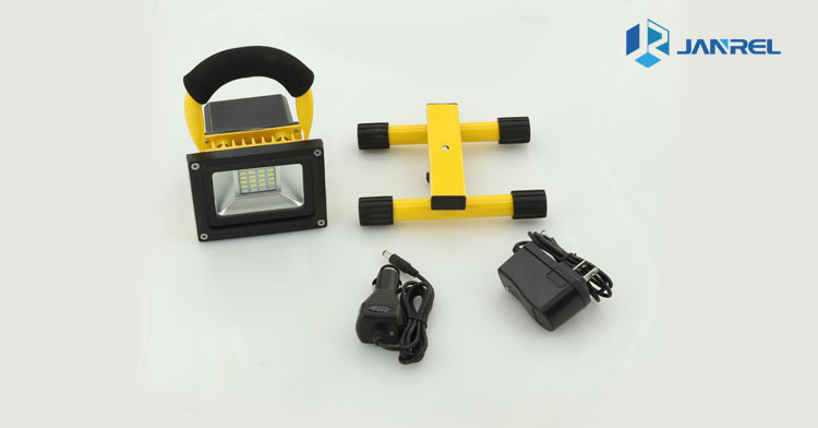 10W/20w portable rechargeable led flood light, 10h woring time with CE&ROHS