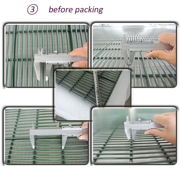 Anping factory outlet 358 mesh security fence with favorable price