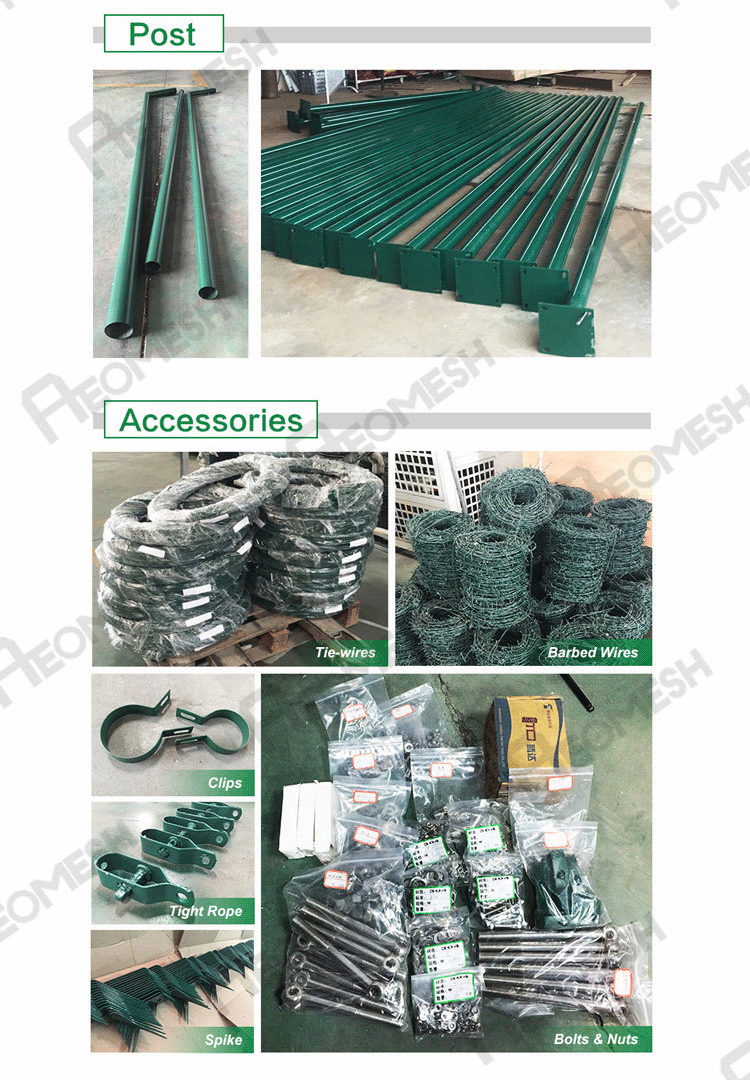 Made in Guangzhou Professional Factory Razor wire and Barbed wire V-top Chain link fence