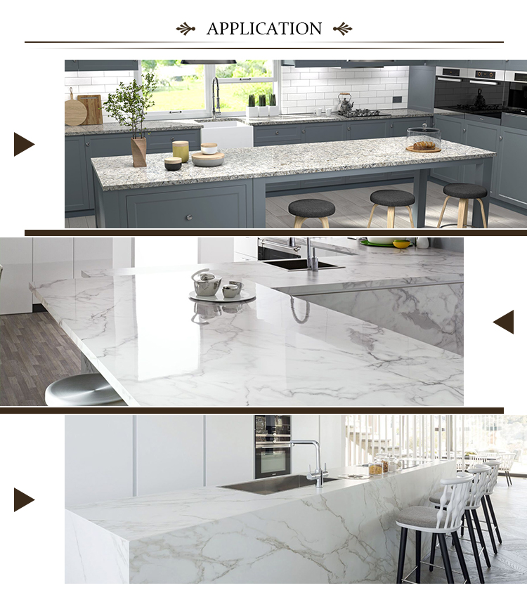 Manufactured quartz stone countertops