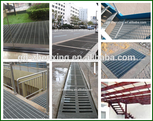 Guangzhou Factory Direct Galvanized Trench Walkway Grating Cover