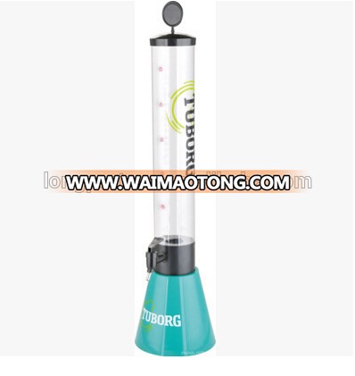 3L plastic beverage dispenser , beer tower