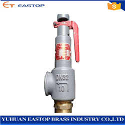 Ptfe/ Viton/ Epdm Soft Sealing Bronze/ Brass pressure Safety Relief Valve for steam water boiler