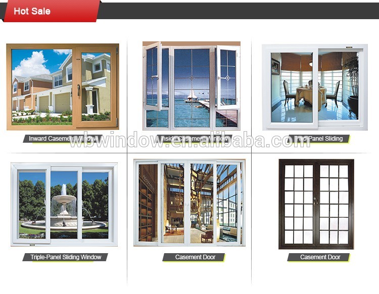 used exterior french vinyl casement windows with double glass for sale