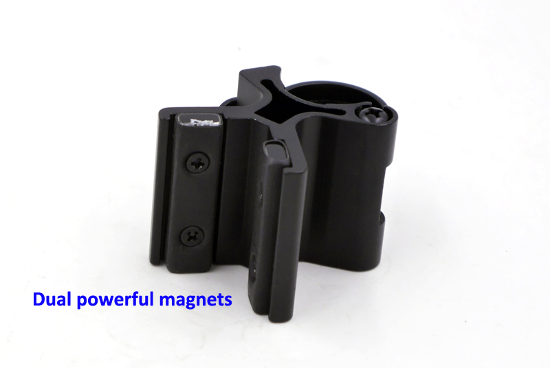 Diameter 26mm 26.5mm X-shape Dual Magnetic Scope Weapon Mount For Gun Mount Holder Tactical Hunting Flashlight Bracket