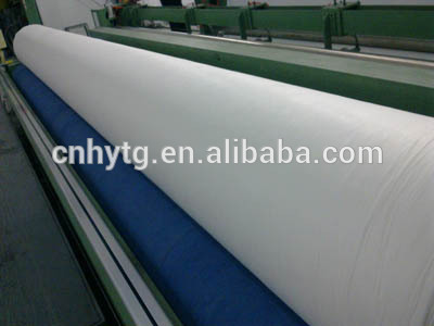 200-600g/m2 PET nonwoven needle punched fabric long/short fiber geotextile