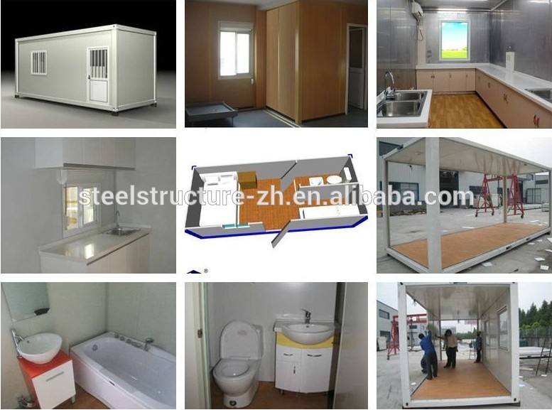 Fast Assembly Prefab Container House 40ft for living/office