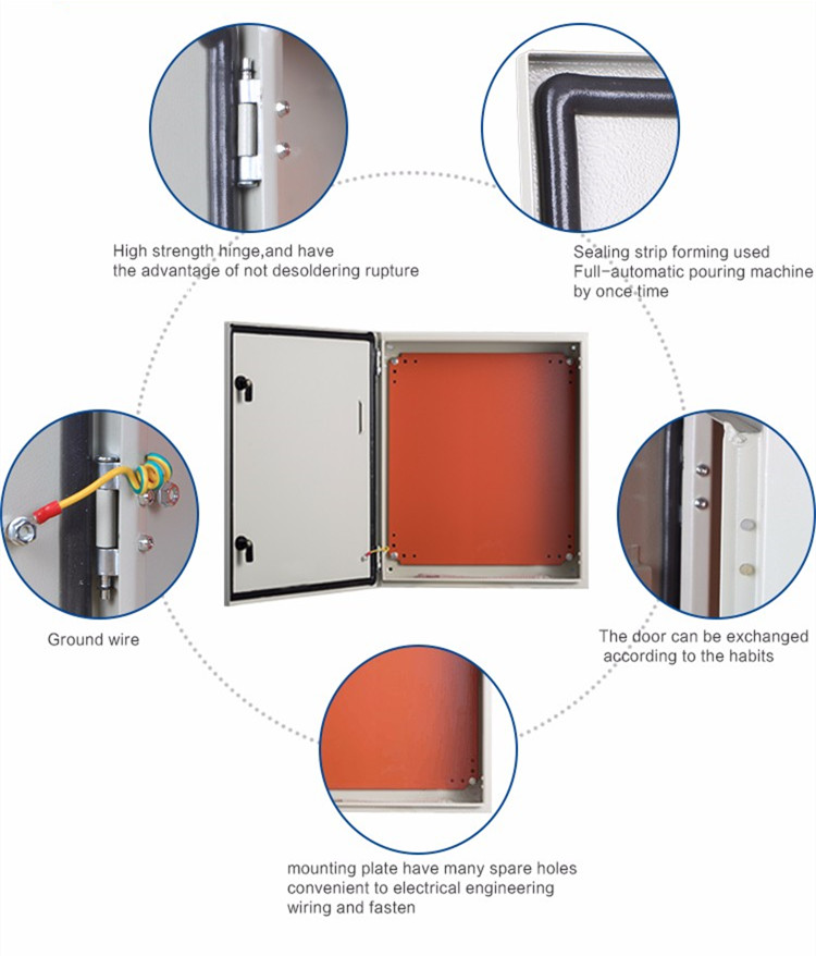 IP65 electric power supply box cabinet telecom box