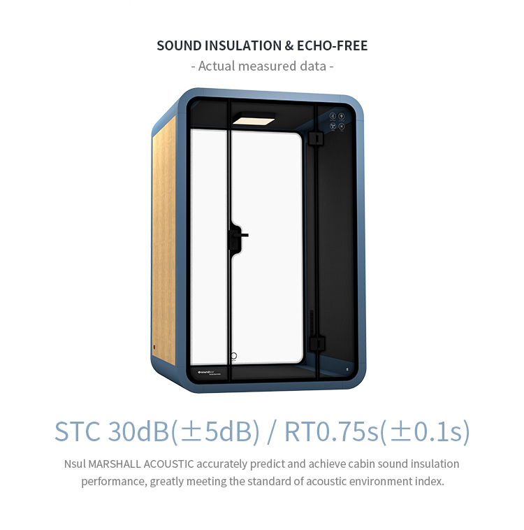 Portable Sound Proof Booth for Working Conference Sound Proof Office Booth