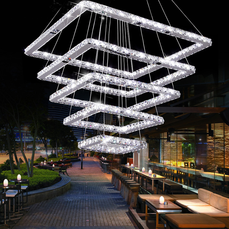 Professional Manufacturer Popular Luxury K9 Crystal Large Modern Crystal Chandelier light decoration