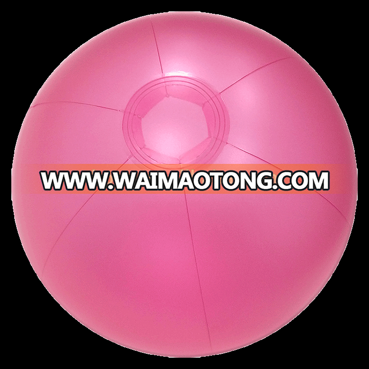 ULTRA Durable  Shiny Frosted PVC   Custom 20 inch  Inflatable Beach Ball for Summer Fun and school Parties